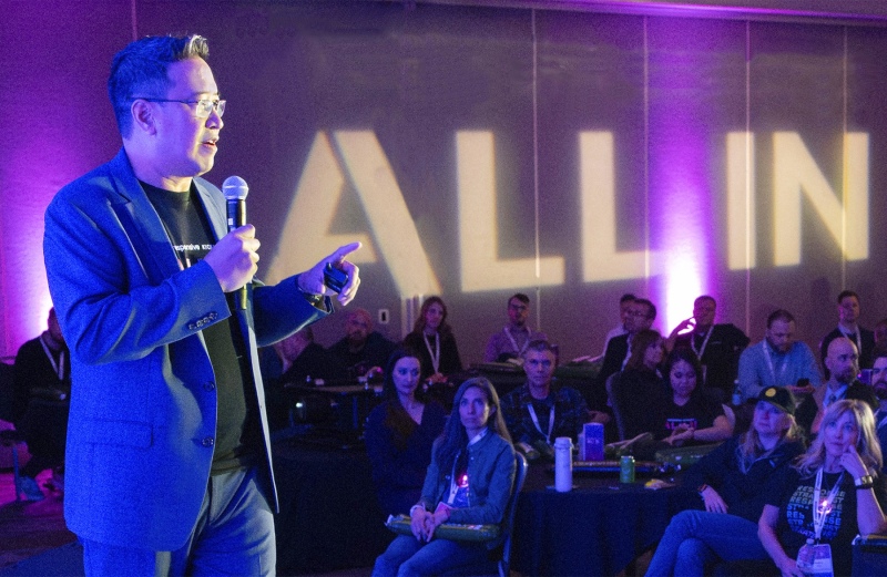 Portland Oregon skyline at night with skulling boats and wilamette river, Portland, Oregon, 10-11-2013