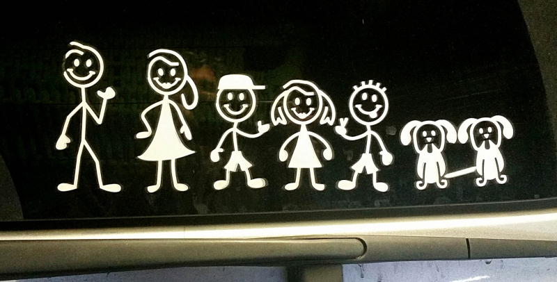 family-now-on-window