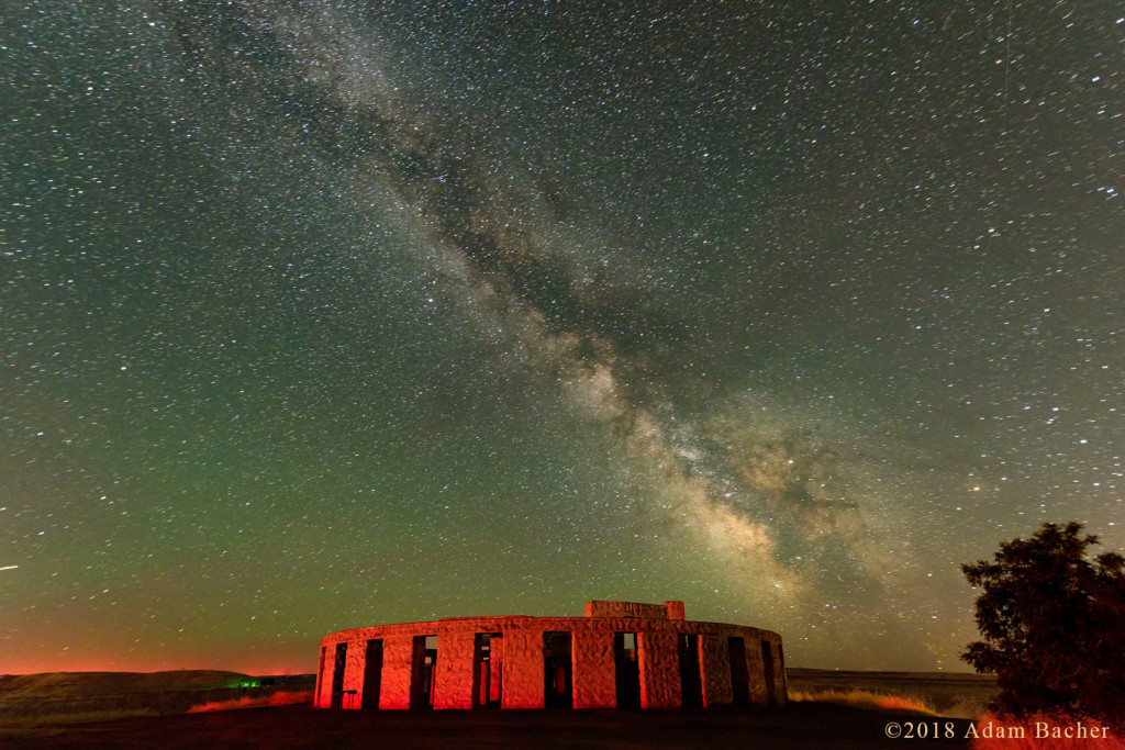 Milky Way and Stonehenge Memorial