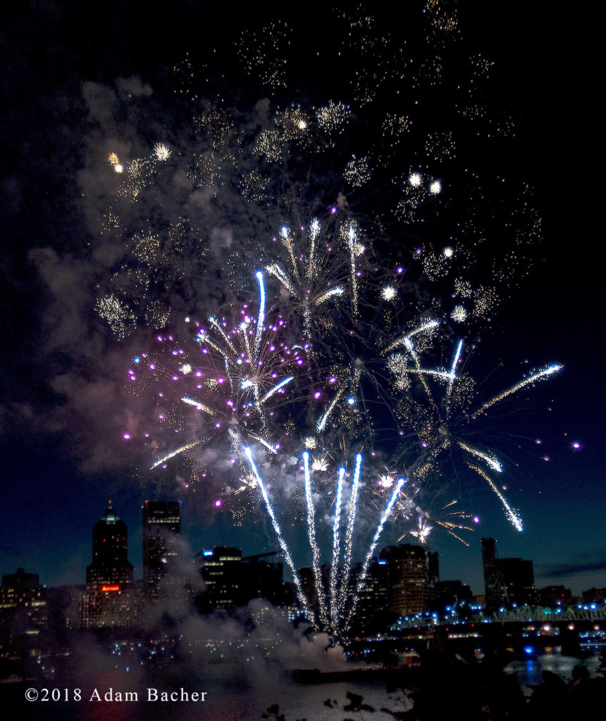 Fireworks_Portland_Oregon_Adam_Bacher_Photography_c_w Fireworks over Portland, Oregon, on 4th of July